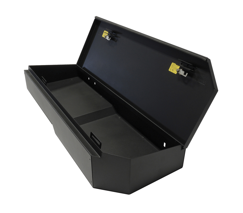 Chevrolet Silverado 1500 Underseat Lockbox - Rear 60% Bench Seat - Tuffy Products - 2/3 Length with Keyed Lock - Black - `07-`19